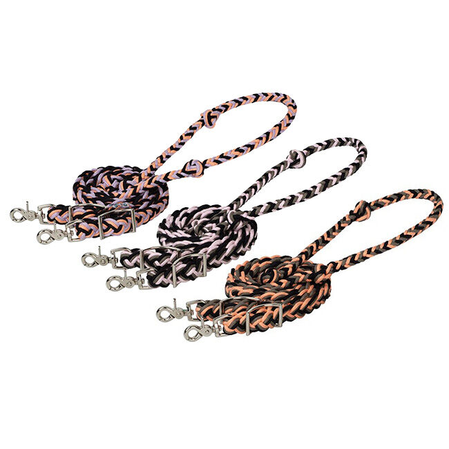Weaver Equine EcoLuxe Flat Barrel Reins - Closeout image number null