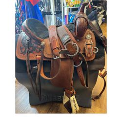 Used Corriente Barrel Saddle - 16"
