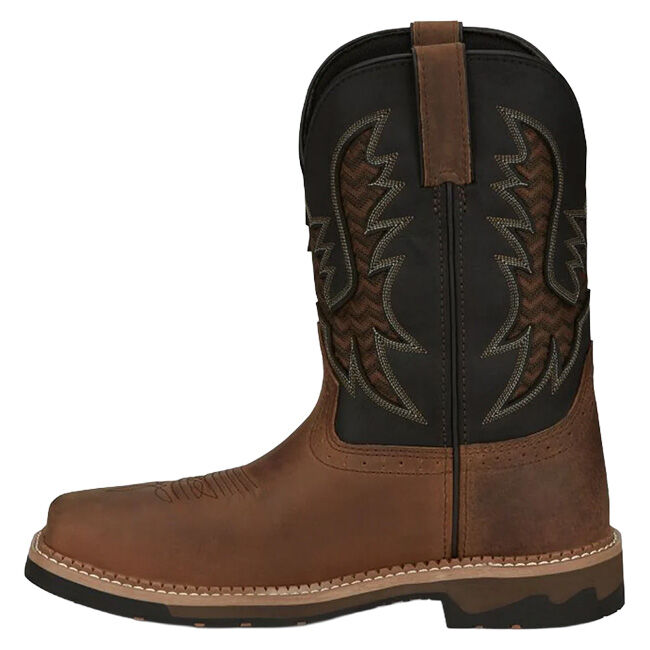 Justin Boots Men's Bolt 11" Work Boots - Pecan image number null