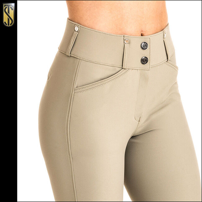 Tredstep Women's Evolute Knee Patch Breeches - Tan image number null