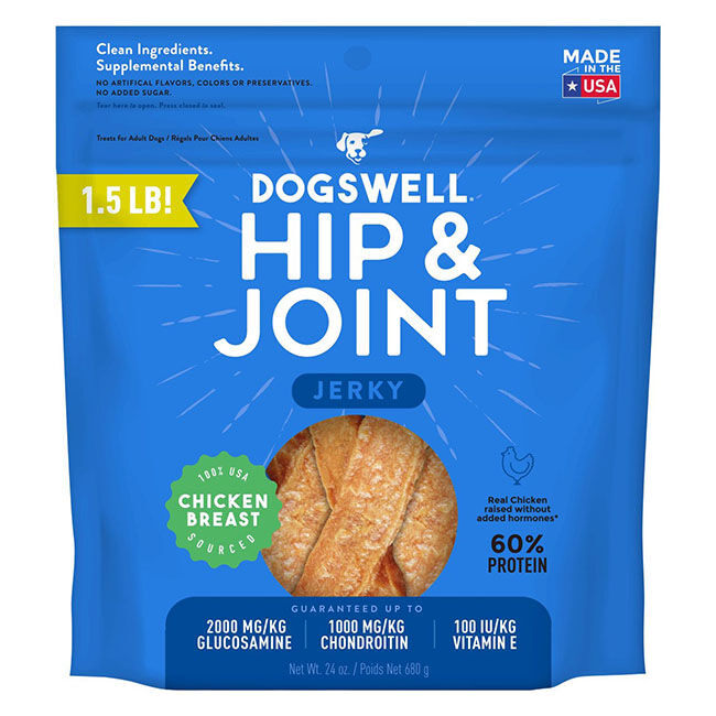 Dogswell Hip & Joint Jerky - Chicken Recipe image number null