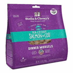 Stella & Chewy's Freeze-Dried Dinner Morsels for Cats - Sea-Licious Salmon & Cod