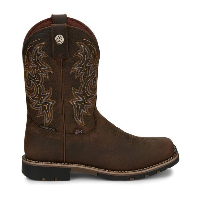 Justin Men's Fireman Waterproof Boot image number null