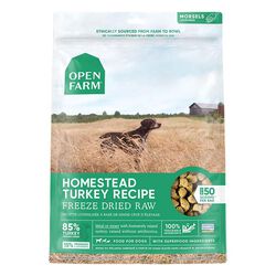 Open Farm Homestead Freeze-Dried Raw Dog Food - Turkey Recipe