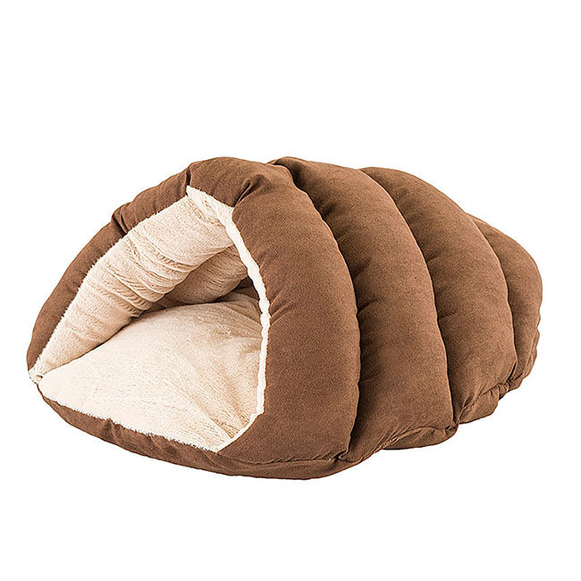 Sleep Zone Cuddle Cave 22in Chocolate