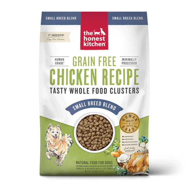 The Honest Kitchen Grain-Free Whole Food Clusters Dog Food - Chicken Recipe image number null