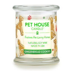 Pet House Candle Gingerbread Cookies Candle