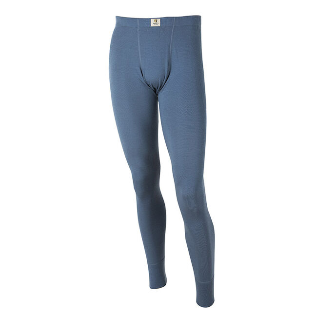 Janus Men's Design Wool Long Johns - Light Blue image number null