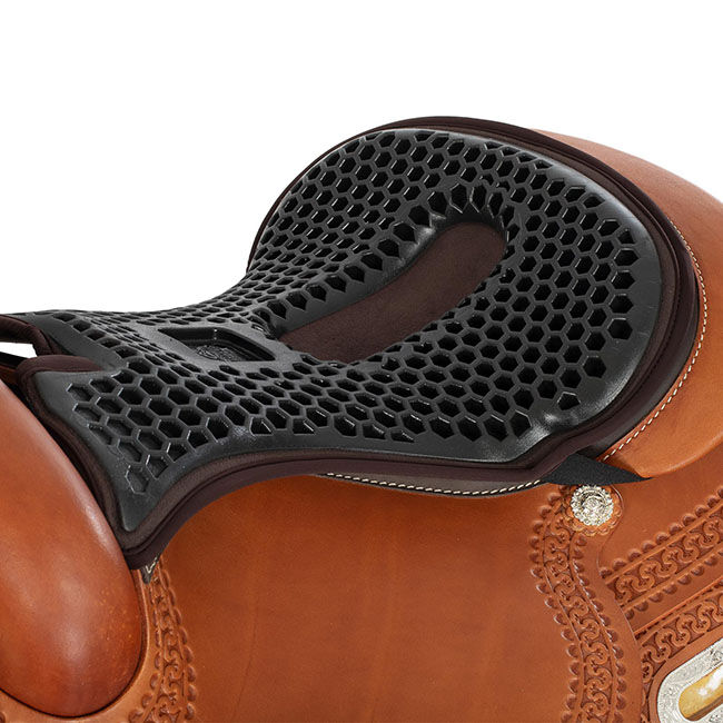 Acavallo Ortho-Coccyx Hexagonal Gel Western Seat Saver image number null