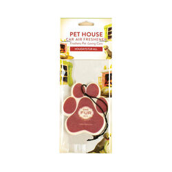 Pet House Candle Holidays Fur All Car Air Freshener