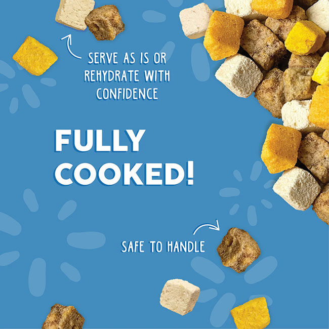 Weruva Feeling Farmy Freeze-Dried Dog Food with Chicken Breast, Egg & Pumpkin image number null