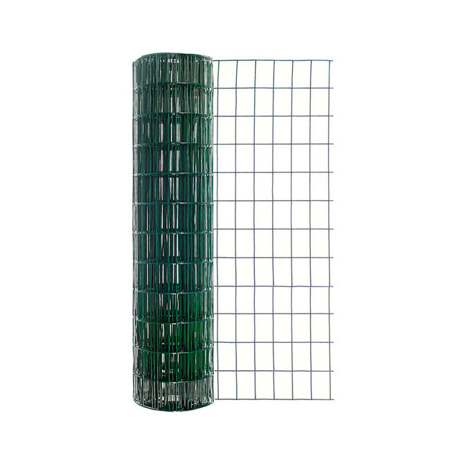 Garden Craft Vinyl-Coated Steel Welded Wire Fence - Green image number null