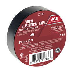 Ace Hardware 3/4" x 60' Vinyl Electrical Tape - Black
