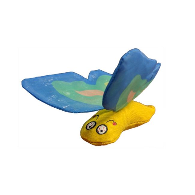 Yeowww! Catnip Crinkly Butterfly Catnip Toy - Blue image number null