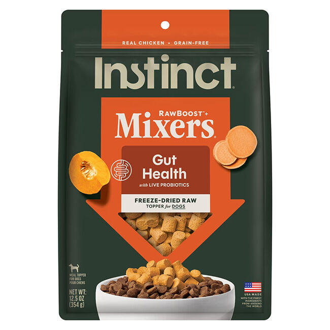 Instinct Freeze-Dried Raw Boost Mixers for Dogs - Gut Health Recipe image number null