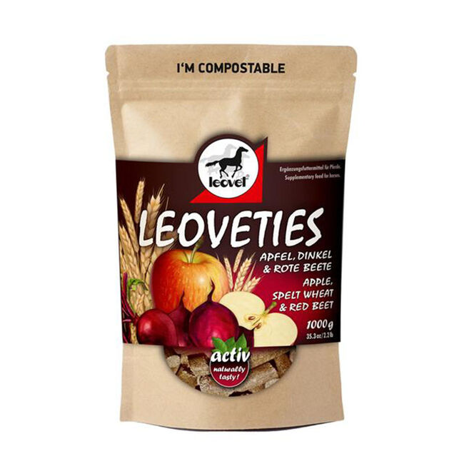 Leoveties Apple, Spelt Wheat & Red Beet Horse Treats image number null