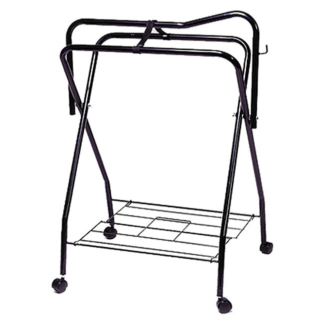 Jacks Manufacturing Folding Saddle Stand with Wheels image number null