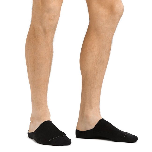 Darn Tough Men's Solid No Show Hidden Lightweight Lifestyle Socks - Black image number null
