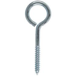 Hampton 7/16" x 5" Zinc Plated Steel Lag Thread Eyebolt