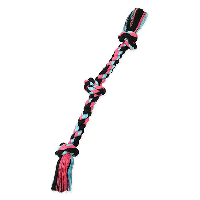 Mammoth Flossy Chews - Toss, Tug, Floss Rope Dog Toys - Assorted Colors image number null