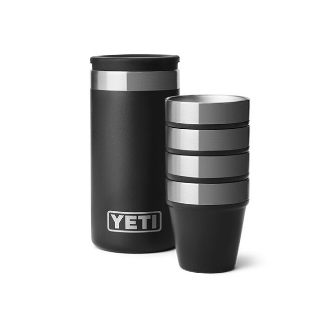 YETI Shot Glasses with Carrying Case - Black | The Cheshire Horse