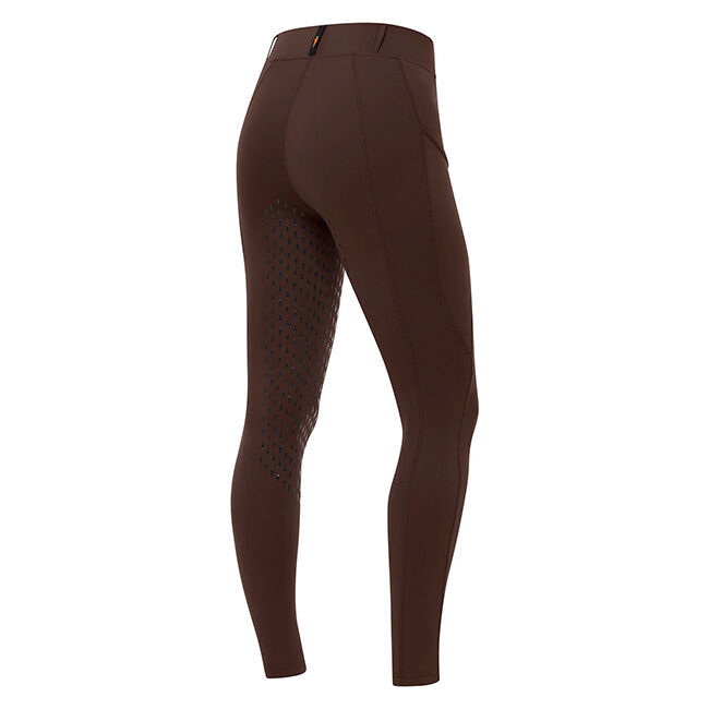 Kerrits Women's Coolcore Silicone Full Leg Riding Tech Tights - Mocha image number null
