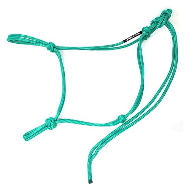 Knotty Girlz Soft 2-Knot Halter - 1/4" Premium Polyester Yacht Braid image number null