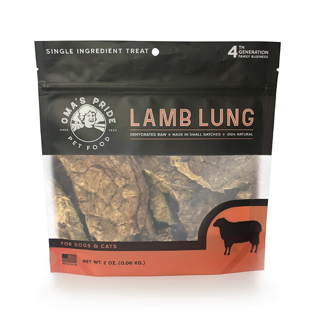 Oma's Pride Freeze-Dried Lamb Lung image number null