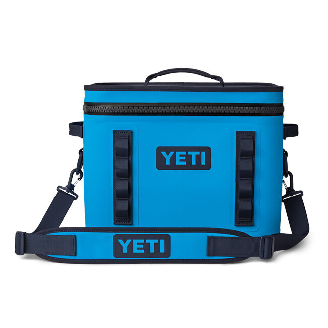 YETI Hopper Flip 18 Soft Cooler - Big Wave Blue image number null