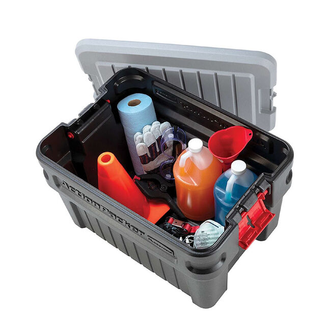 Rubbermaid ActionPacker Stackable Storage Tub image number null