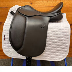 Demo Condition - Arena Saddles Wide Dressage Saddle - 17.5"