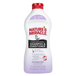 Nature's Miracle Skunk Odor Control Shampoo & Conditioner - Lavender - 32 oz
