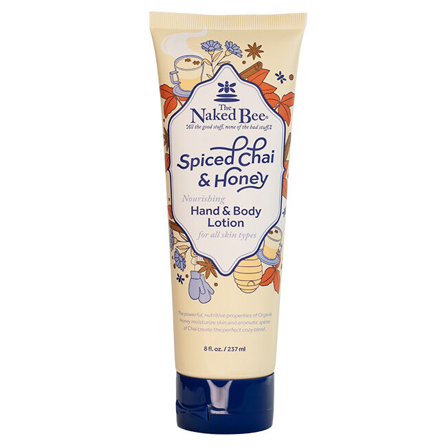 The Naked Bee Hand & Body Lotion - Spiced Chai & Honey image number null