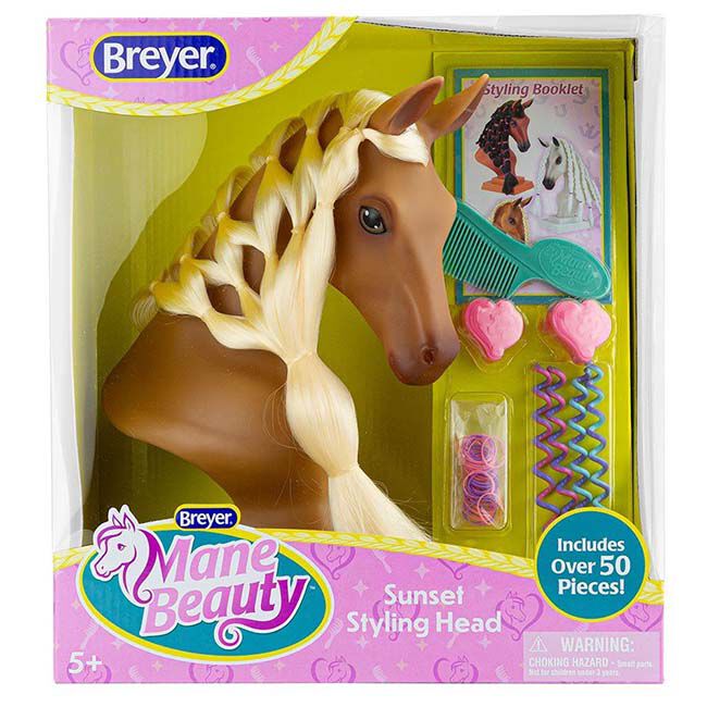 Breyer Mane Beauty Styling Head - Sunset image number null