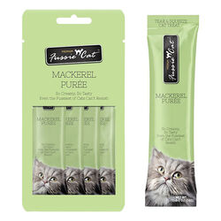 Fussie Cat Puree Mackerel - 4 Count