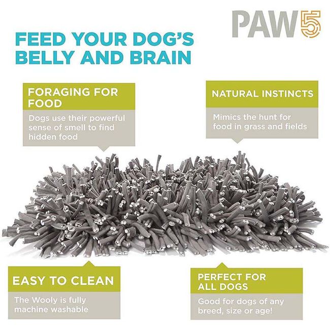 PAW5 Wooly Snuffle Dog Feeding Mat | The Cheshire Horse