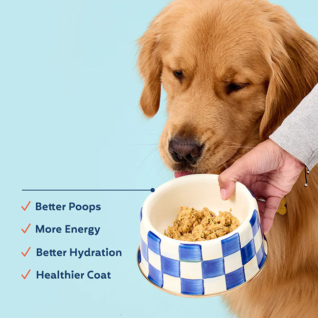 My Perfect Pet Gently Cooked Frozen Dog Food - Hunter's Turkey & Wild Salmon Recipe - 4 lb image number null