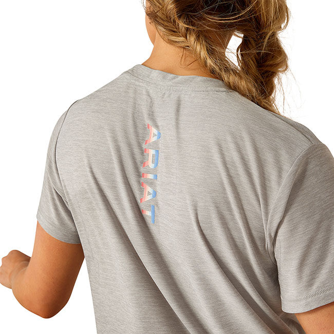 Ariat Women's Laguna Logo Top - Alloy image number null