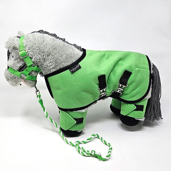 Crafty Ponies Toy Fleece Rug Set - Lime image number null