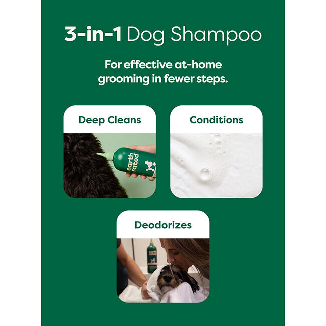 Earth Rated 3-in-1 Dog Shampoo for Curly Coats - 16 oz image number null