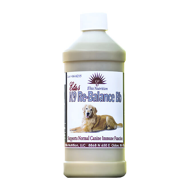 Elite Nutrition K9 Re-Balance Bb - Canine Immune Support Formula - 16 oz image number null