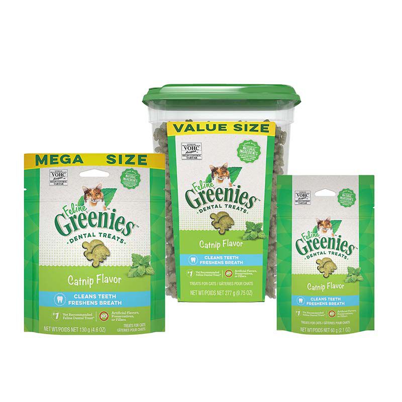 Feline greenies catnip on sale flavor