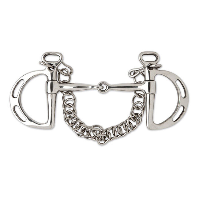 Korsteel Stainless Steel Jointed Slotted Kimberwicke Bit image number null