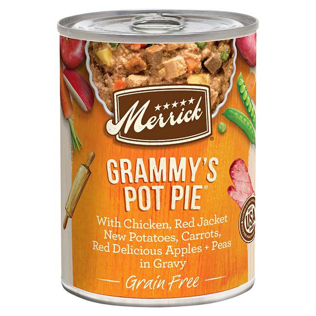 Merrick Grain-Free Dog Food - Grammy's Pot Pie in Gravy - 12.7 oz image number null