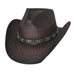 Bullhide Burnin' Down Western Hat - Wine