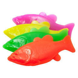 Ruff Dawg Flying Fish - Rubber Retrieving Dog Toy - Assorted Colors