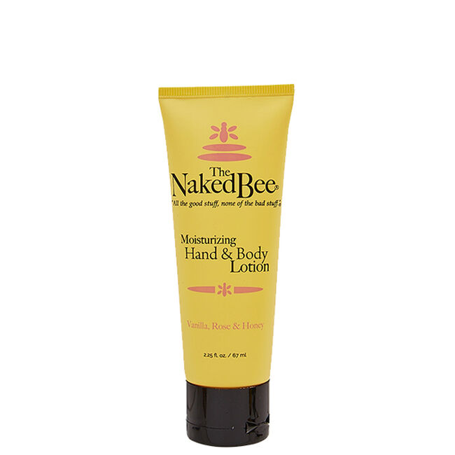 Naked Bee Vanilla Rose & Honey Lotion - 2.25 oz image number null
