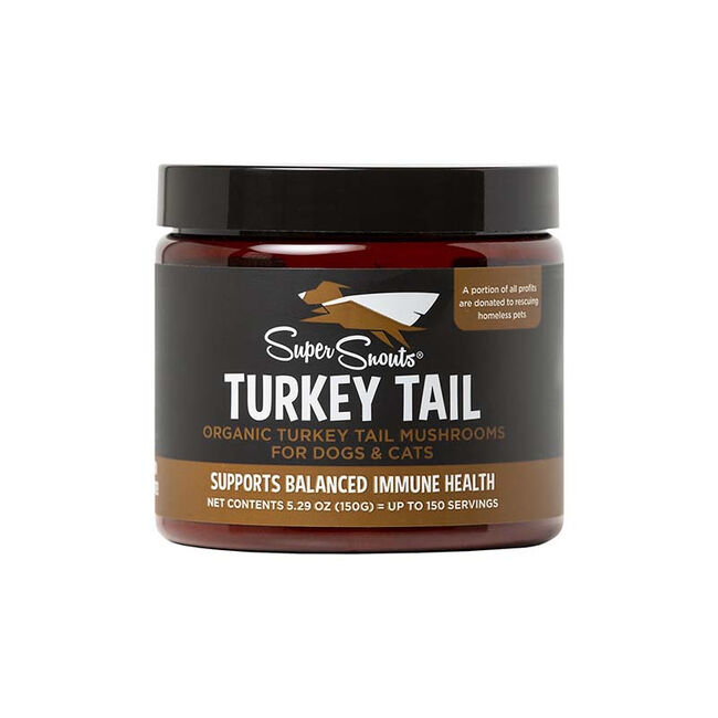 Super Snouts Supplements Turkey Tail Mushrooms 150G image number null