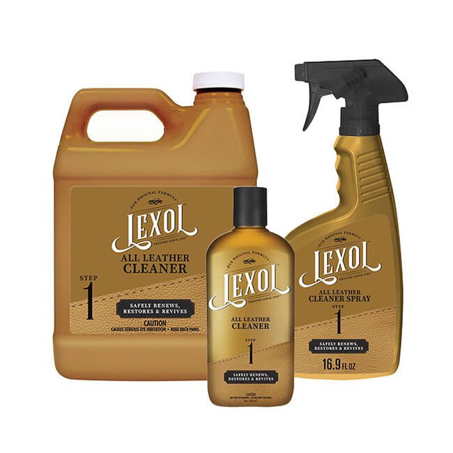 Lexol All Leather Deep Cleaner Step 1