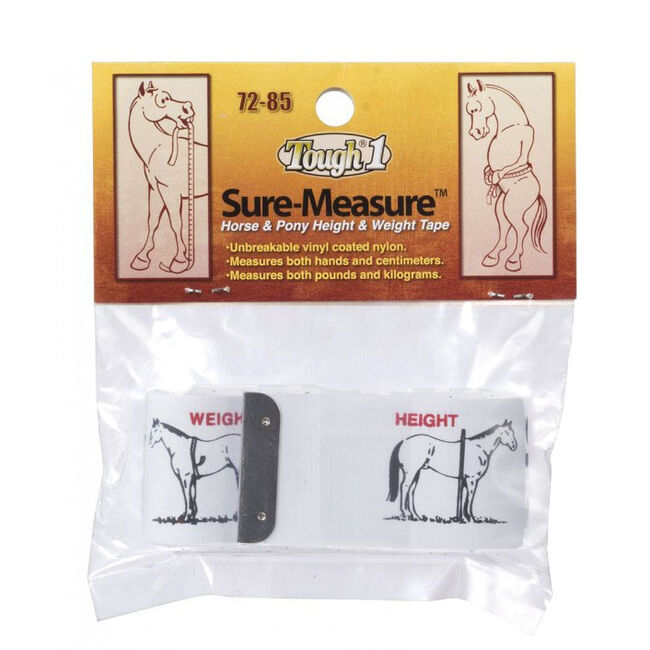 Tough1 Sure-Measure Horse & Pony Height & Weight Tape image number null